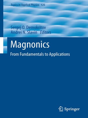 cover image of Magnonics